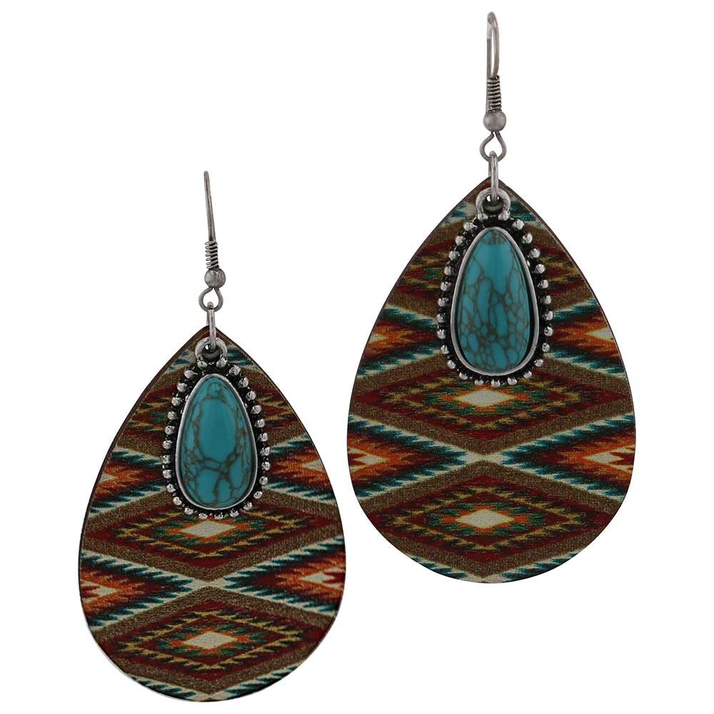 Montana Silversmiths Southwest Style Earrings.