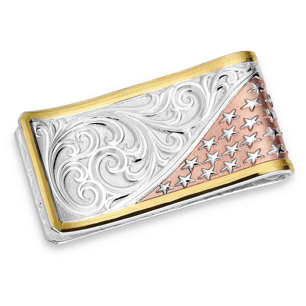 Montana Silversmiths High Praise American Made Money Clip.