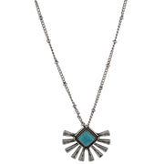 Montana Silversmiths Sunburst Sky Turquoise Necklace