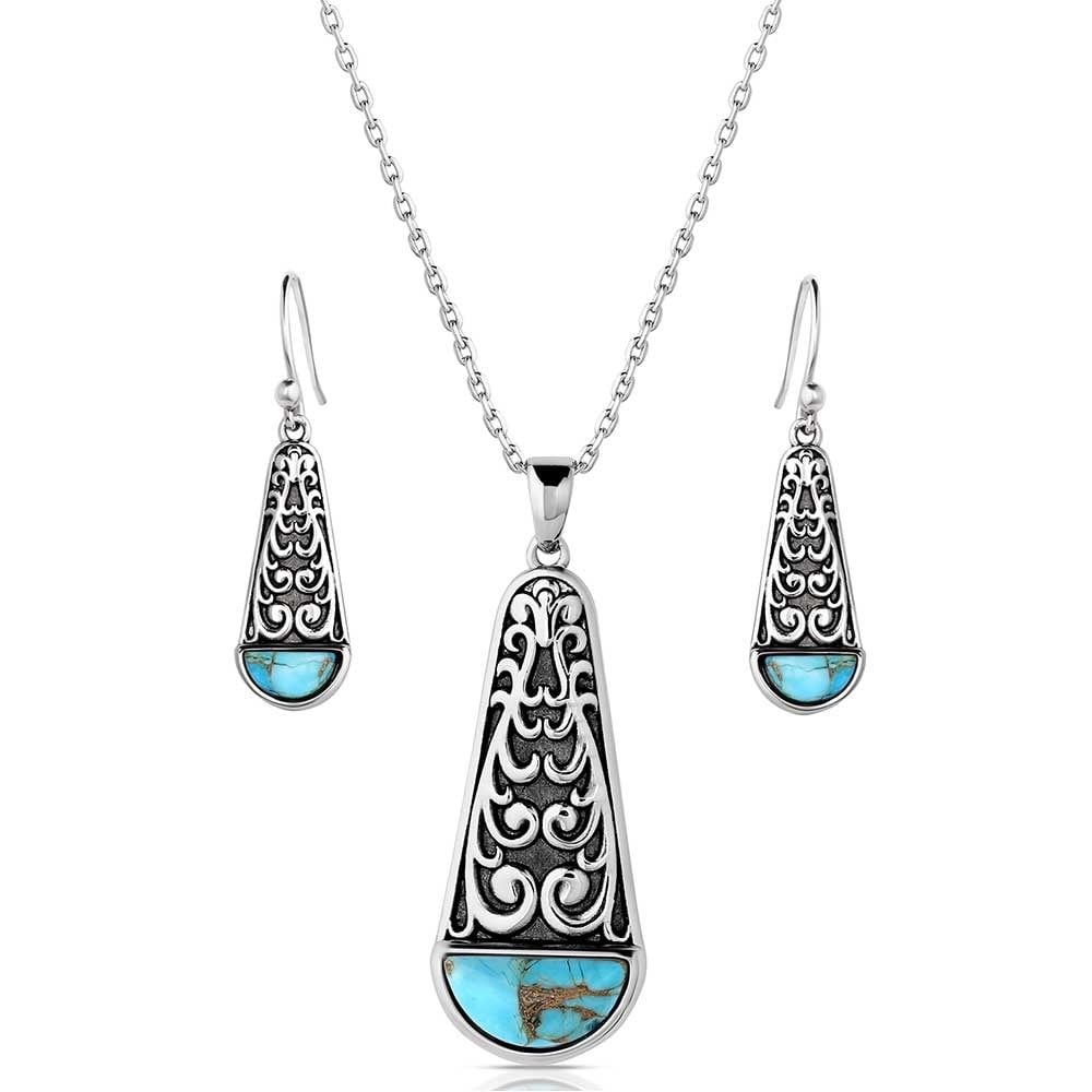 Montana Silversmiths Waters Jewelry Set