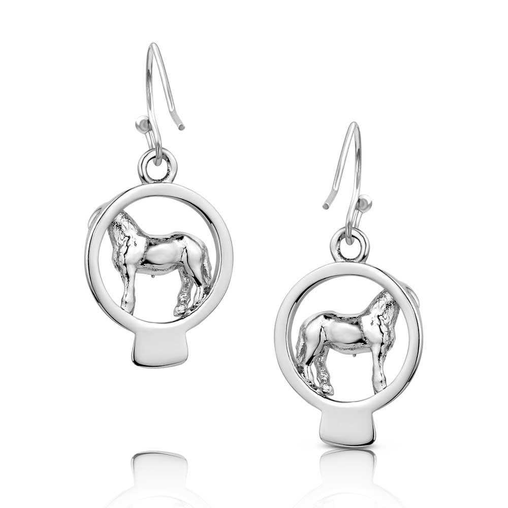 Montana Silversmiths Horses of the World Earrings.