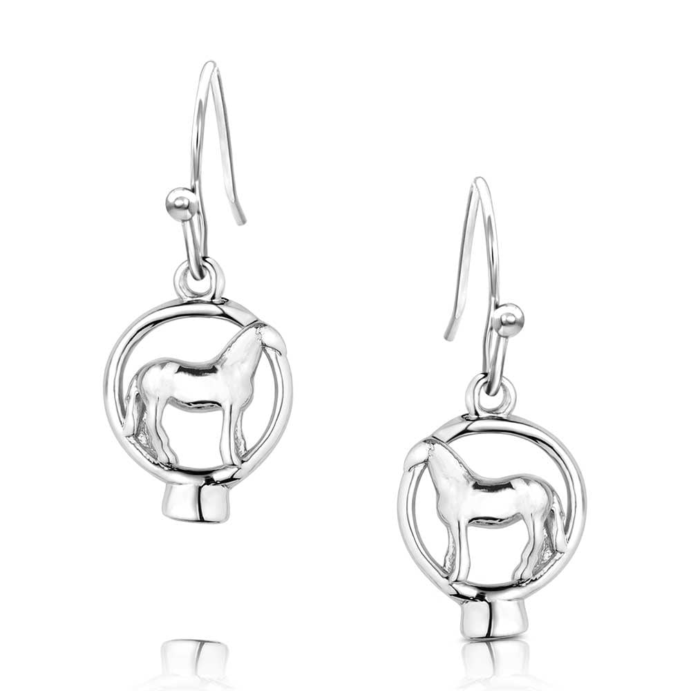 Montana Silversmiths Horses of the World Earrings.