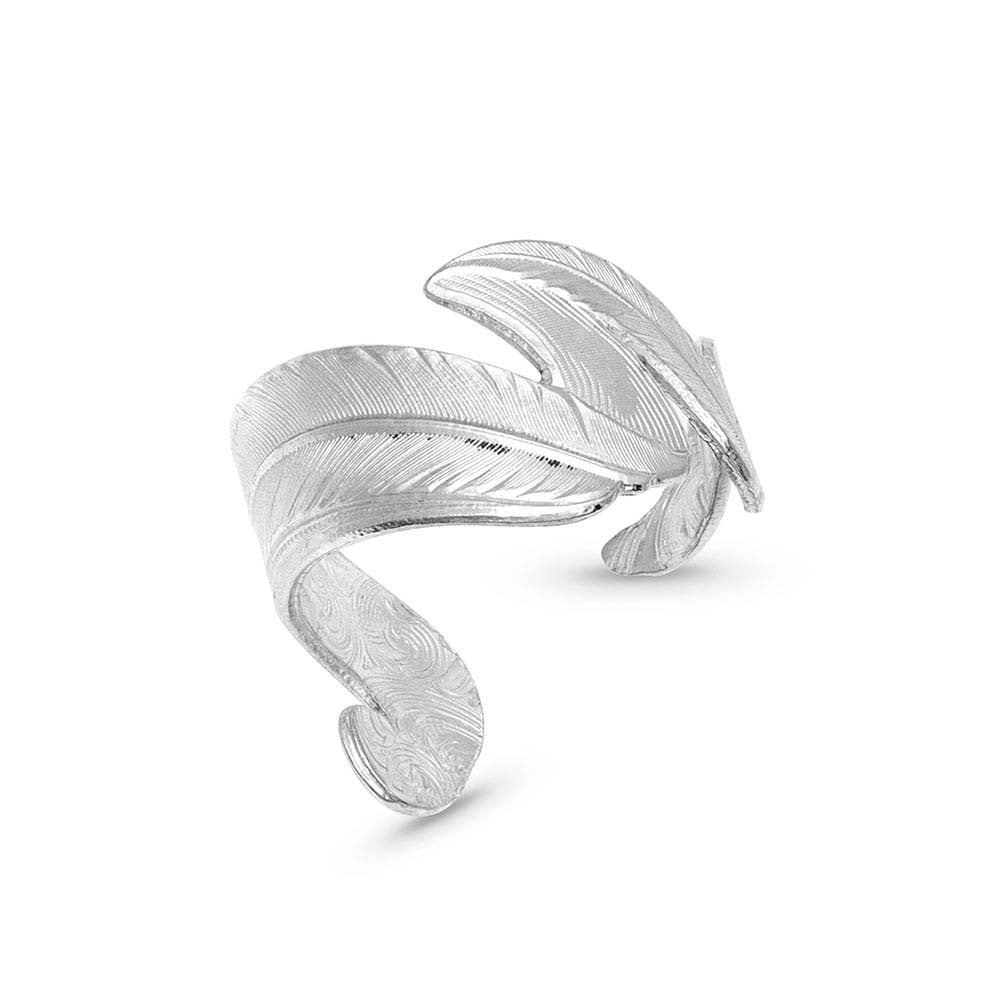 Montana Silversmiths Feather Ring