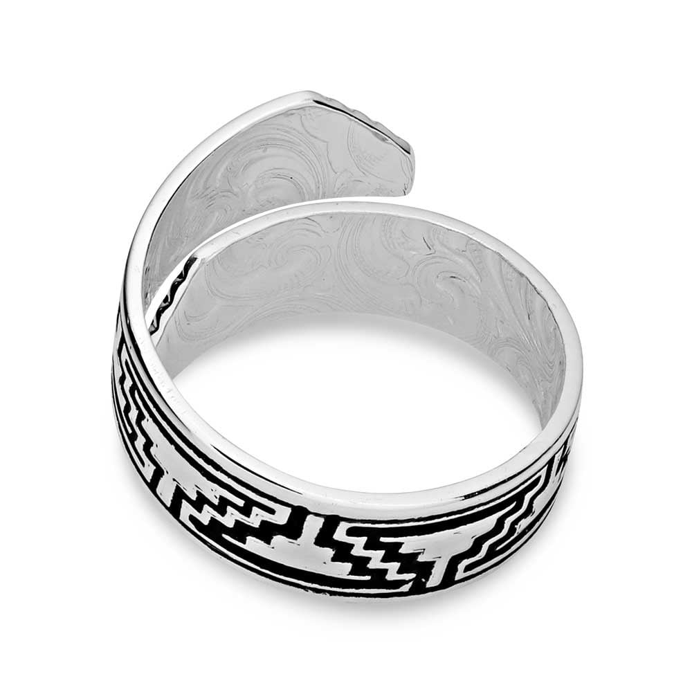 Montana Silversmiths Southwestern Escape Wrap Ring.