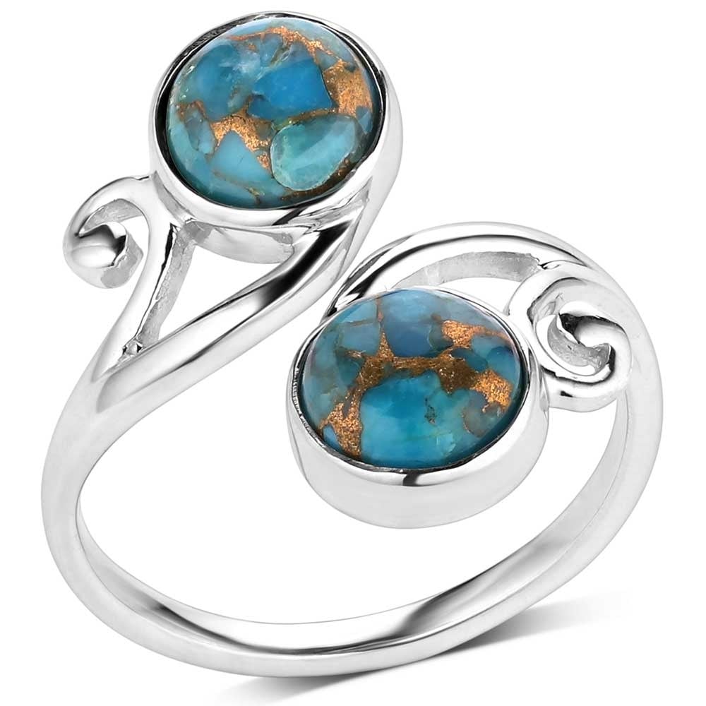 Montana Silversmiths Perfect Harmony Turquoise Ring.