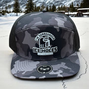 Clark Fishing Black Camo Ice Holes Cap