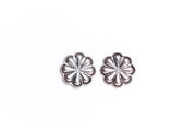 West & Co Silver Concho Earrings