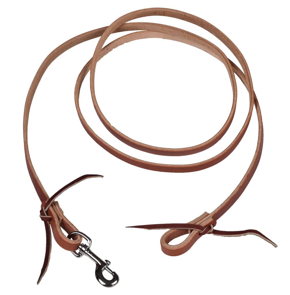 Berlin 1/2"x8' Leather Roping Reins