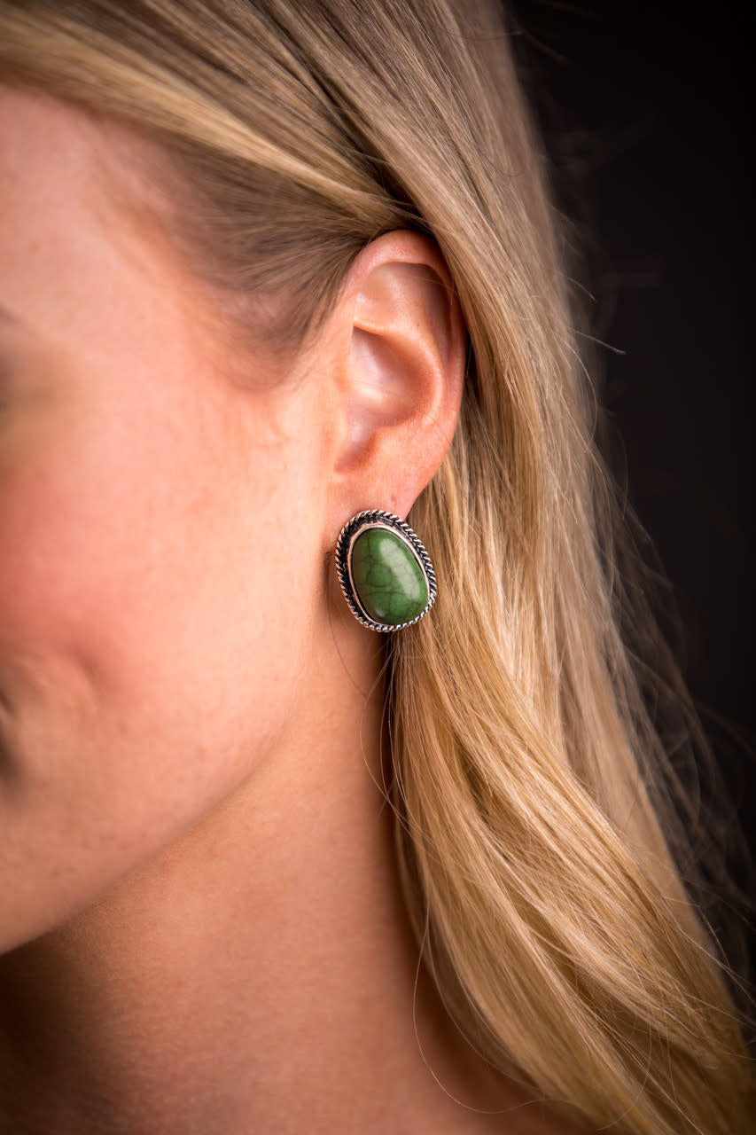 West & Co. Stone Earrings