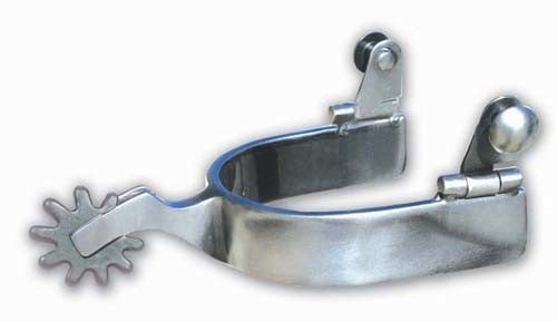 Pro Choice Silver Cowboy Spurs