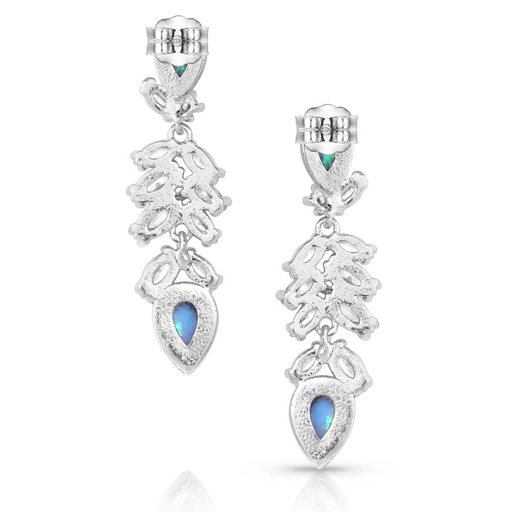 Montana Silversmiths Mystic Falls Opal Earrings.