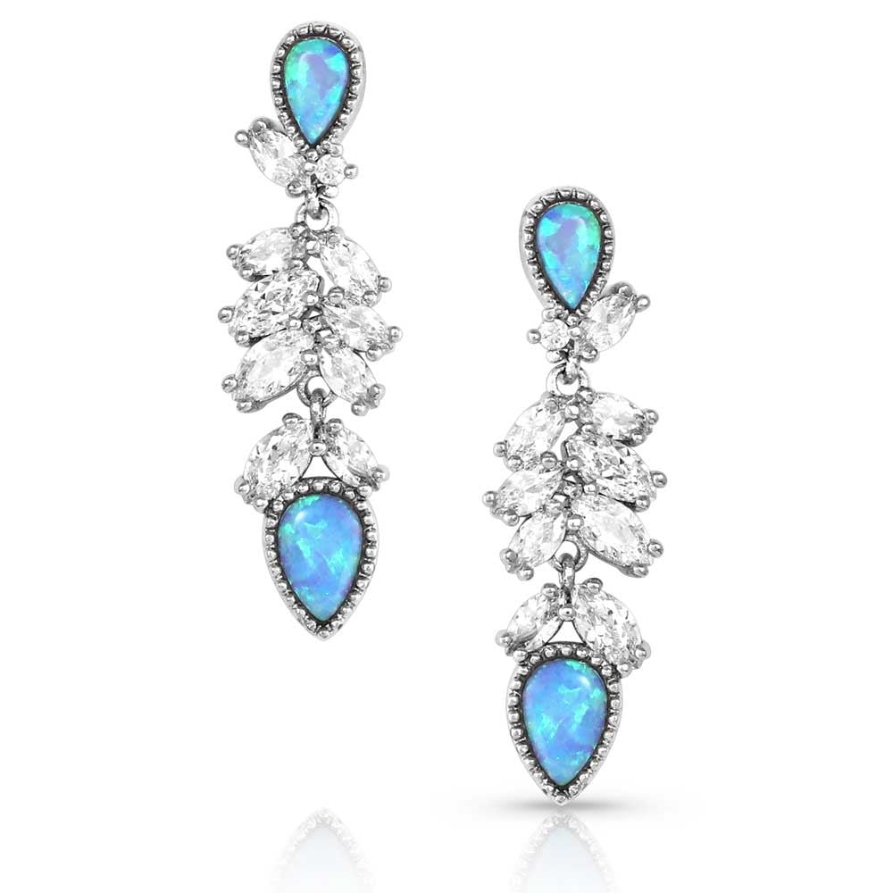 Montana Silversmiths Mystic Falls Opal Earrings.