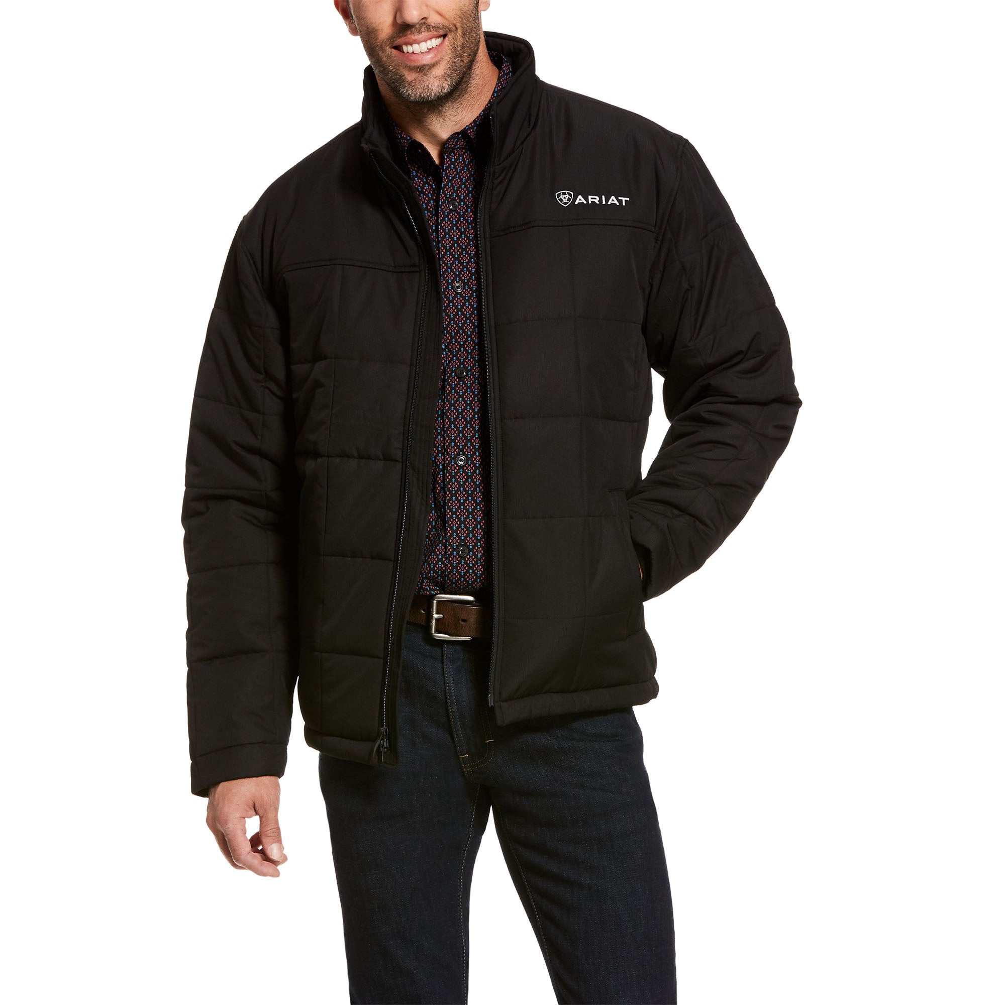 Ariat Men's Black Crius Insulated Jacket.