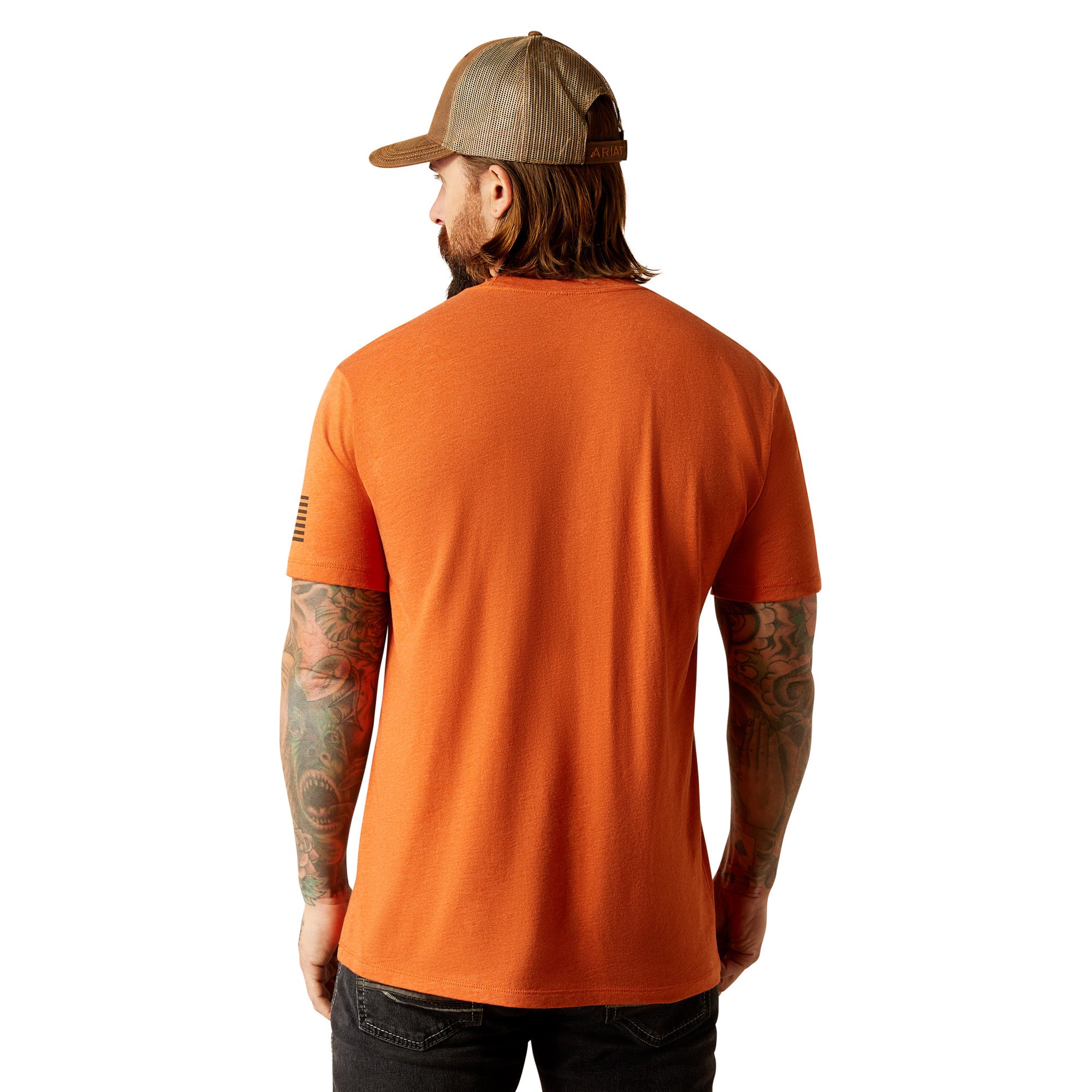 Ariat Men's Shield Flag Tee