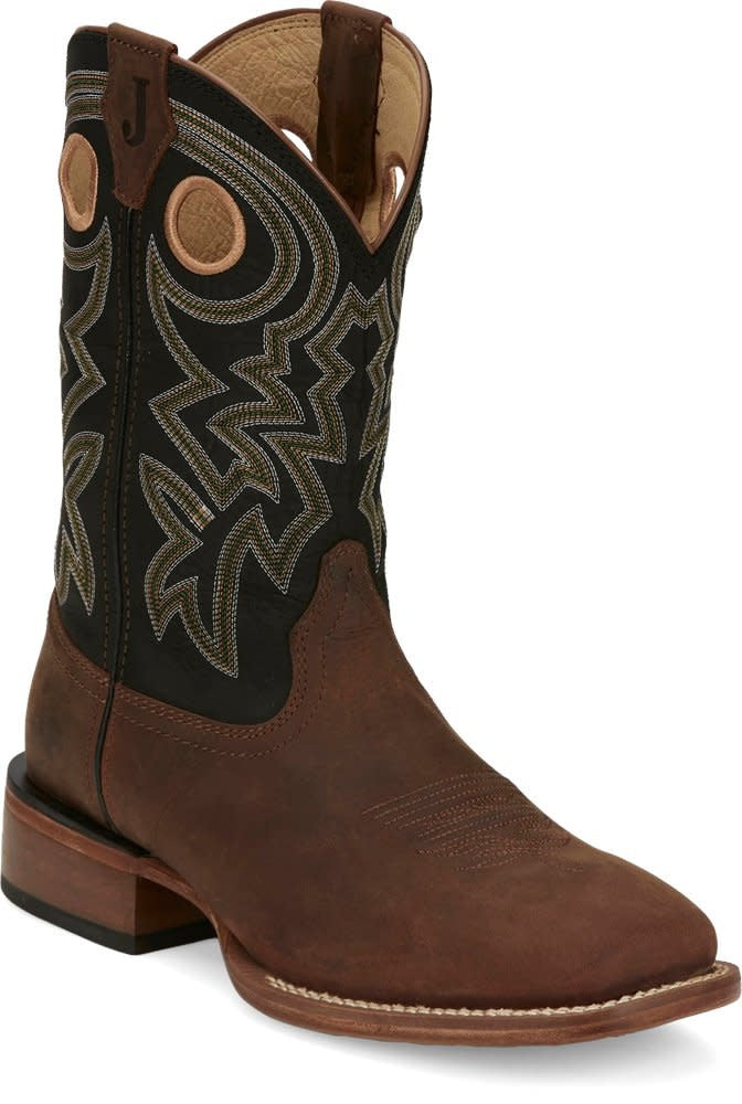 Justin Men's Big News Square Toe Boot.