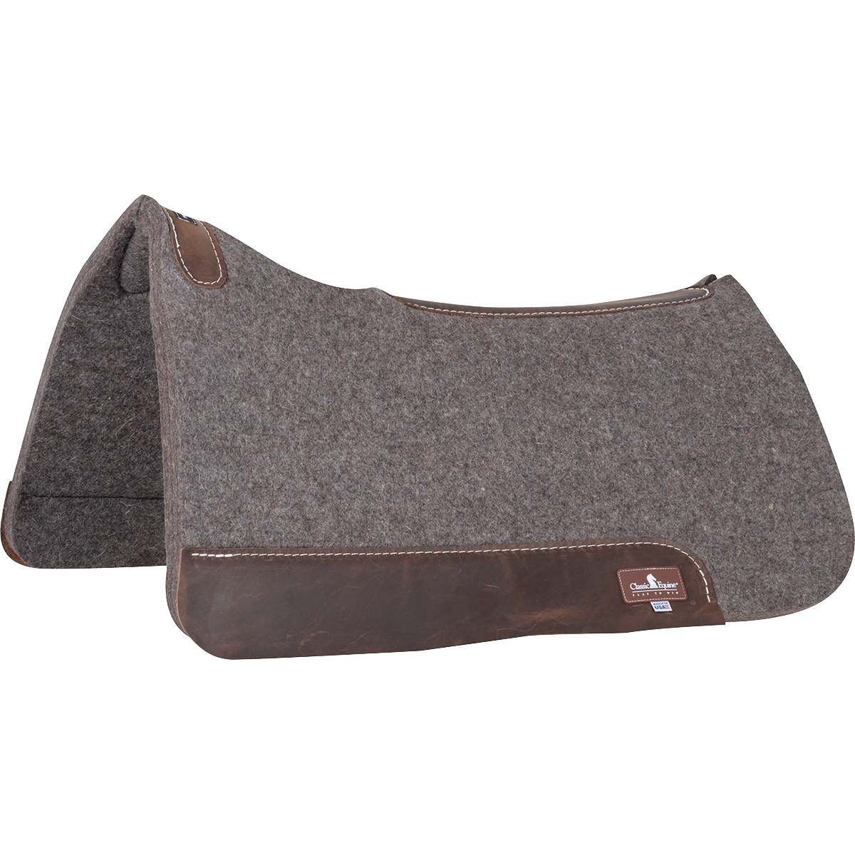 CE 100% Wool 1/2'' Saddle Pad 31X32