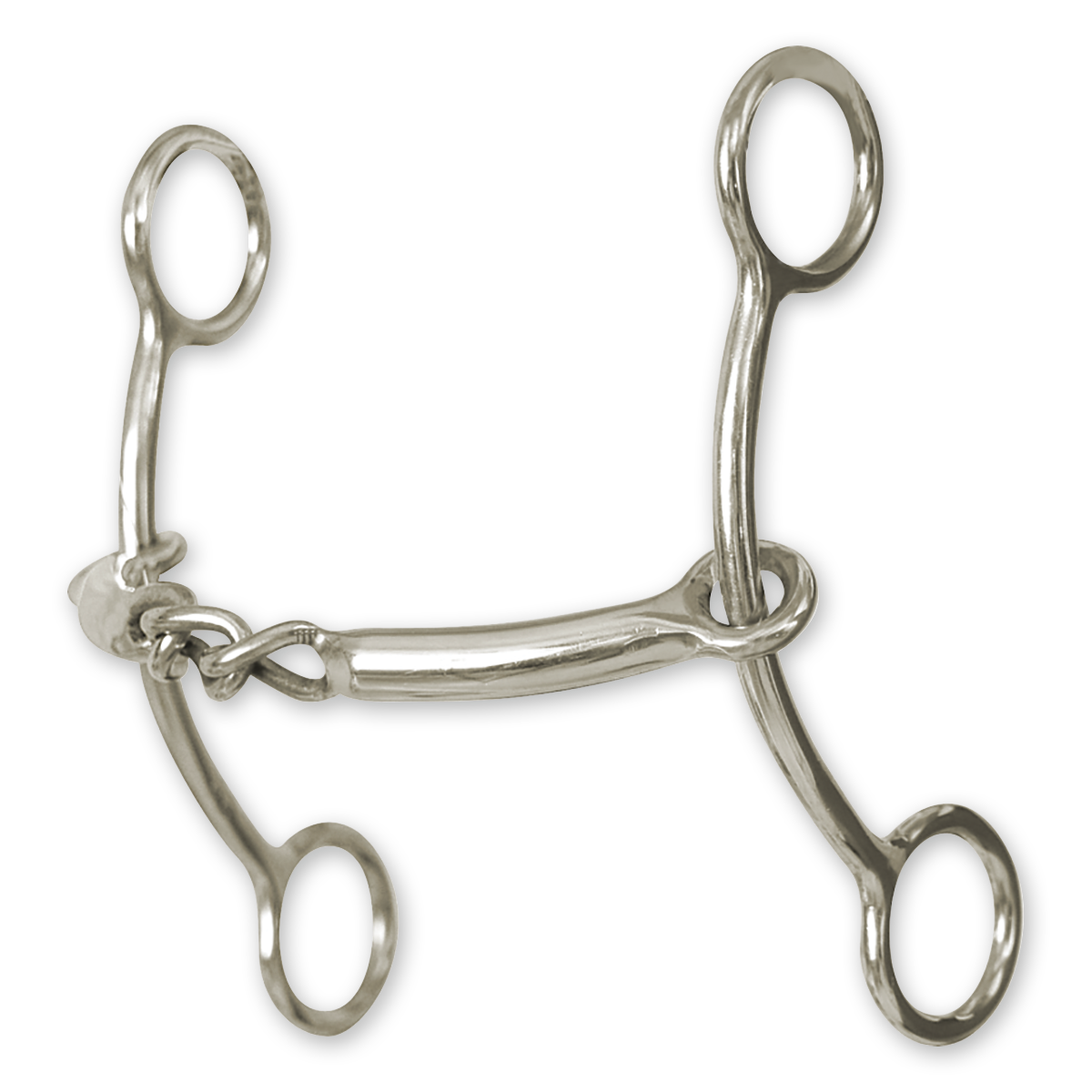 Classic Equine Goosetree Simplicity Chain Snaffle Bit.