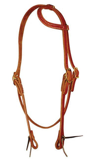 Slip Ear Headstall W Throatlatch