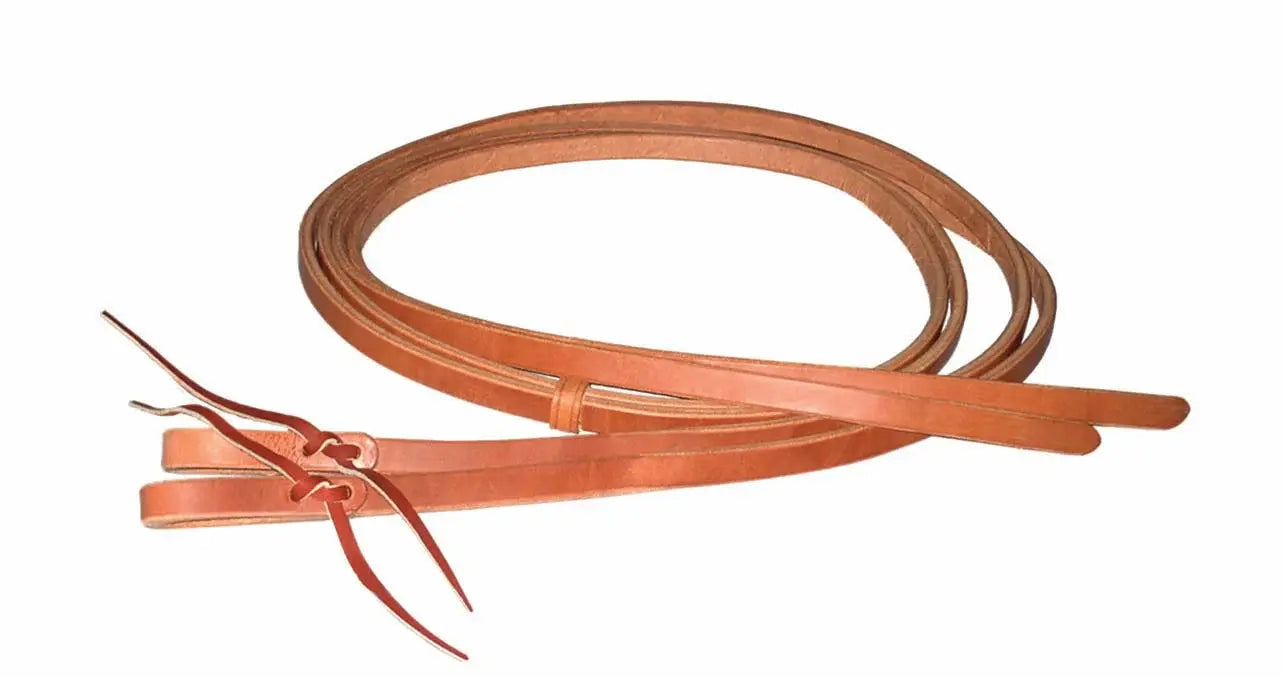 Berlin Harness Leather 3/8" x7' Split Reins