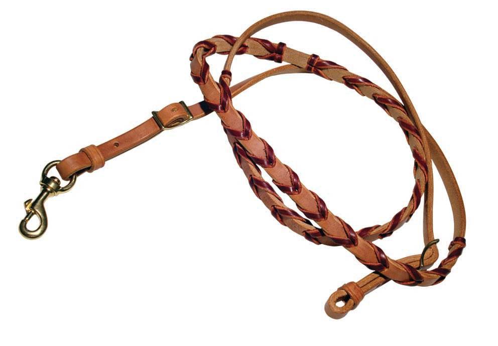 Berlin 5/8" Laced Barrel Reins