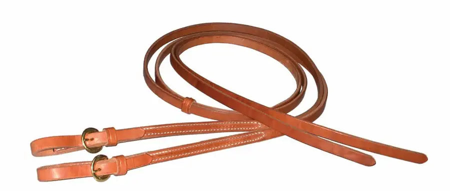 Berlin Leather 1/2"x7' Buckle End Split Reins