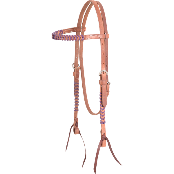 Martin Purple Laced Browband Headstall.