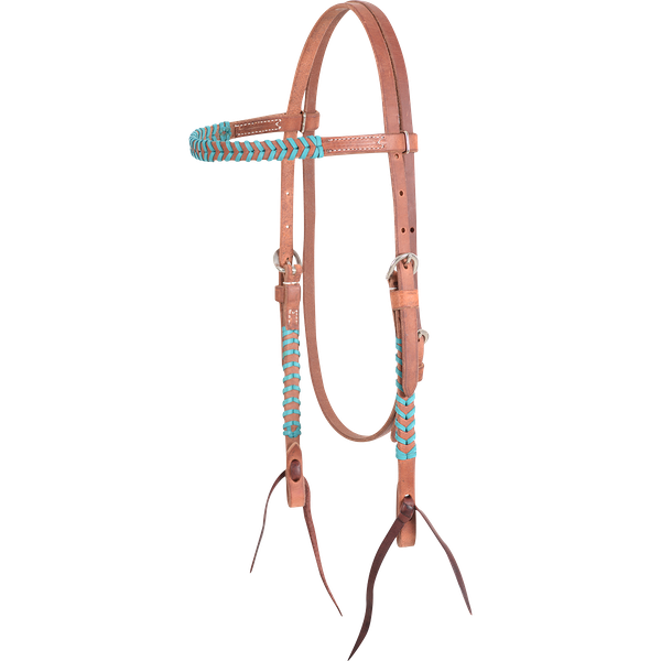 Martin Turquoise Laced Browband Headstall