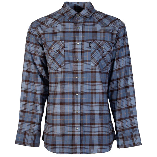 Hooey Men's Flannel Snap Front Shirt.