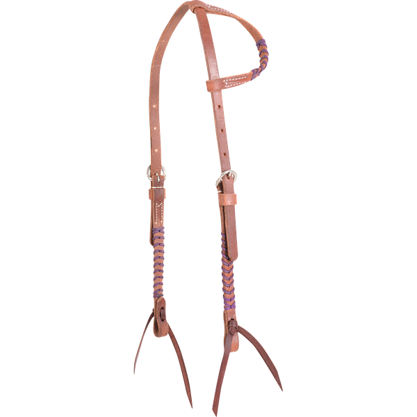 Martin SE Purple Lace SS Buckles Headstall HF22SLPR.