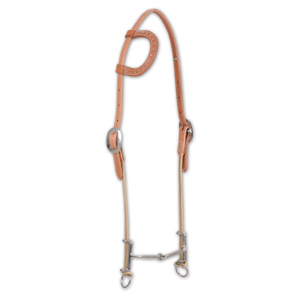 CE Slip Ear Loomis Gag Smooth Snaffle