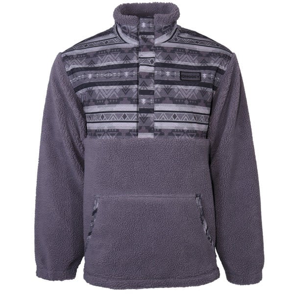 Hooey Men's Sherpa Fleece Pullover C4.