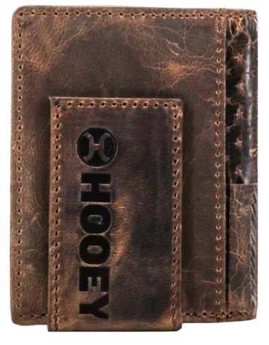 Hooey Liberty Roper Bi-Fold Money Clip.