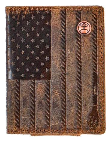 Hooey Liberty Roper Bi-Fold Money Clip.