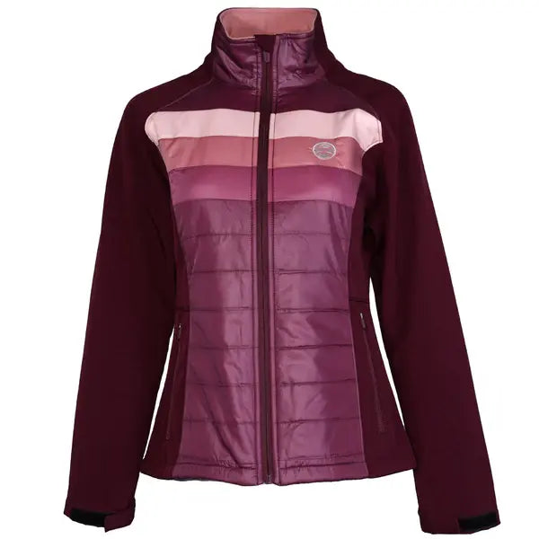 Hooey Girl's Stripe Softshell Jacket C4.