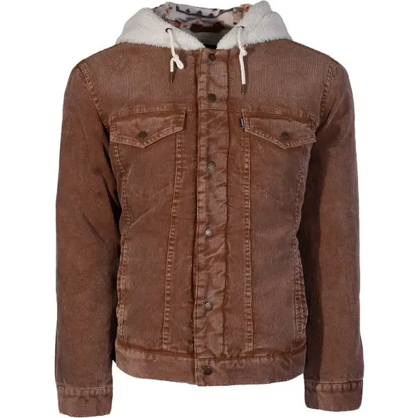 Hooey Boys Corduroy Hooded Jacket.