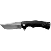 Hooey Black Micarta Drop Point Flipper Knife