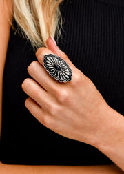 West & Co. Oval Concho Ring