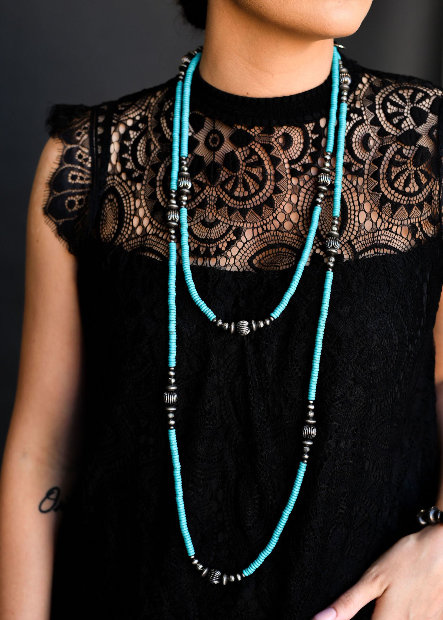 West & Co. Beaded Necklace.