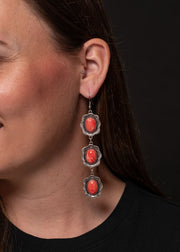 West & Co. Tiered Earrings