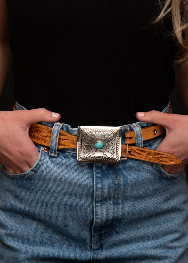 West & Co. Rectangular Buckle.