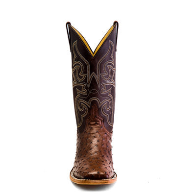 Horse Power Men's Kango Tobacco Ostrich Boot.