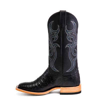 Horse Power Men's Black Caiman Boots