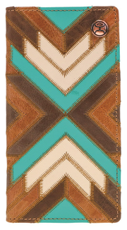 Hooey Patchwork Rodeo Wallet