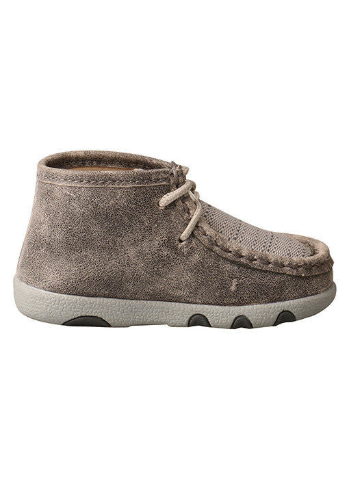 Twisted X Infant's Grey Chukka Driving Moc