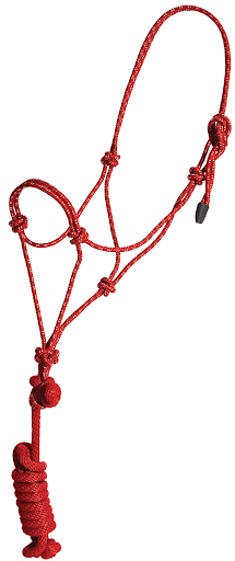 MUSTANG YEARLING ROPE HALTER 8105