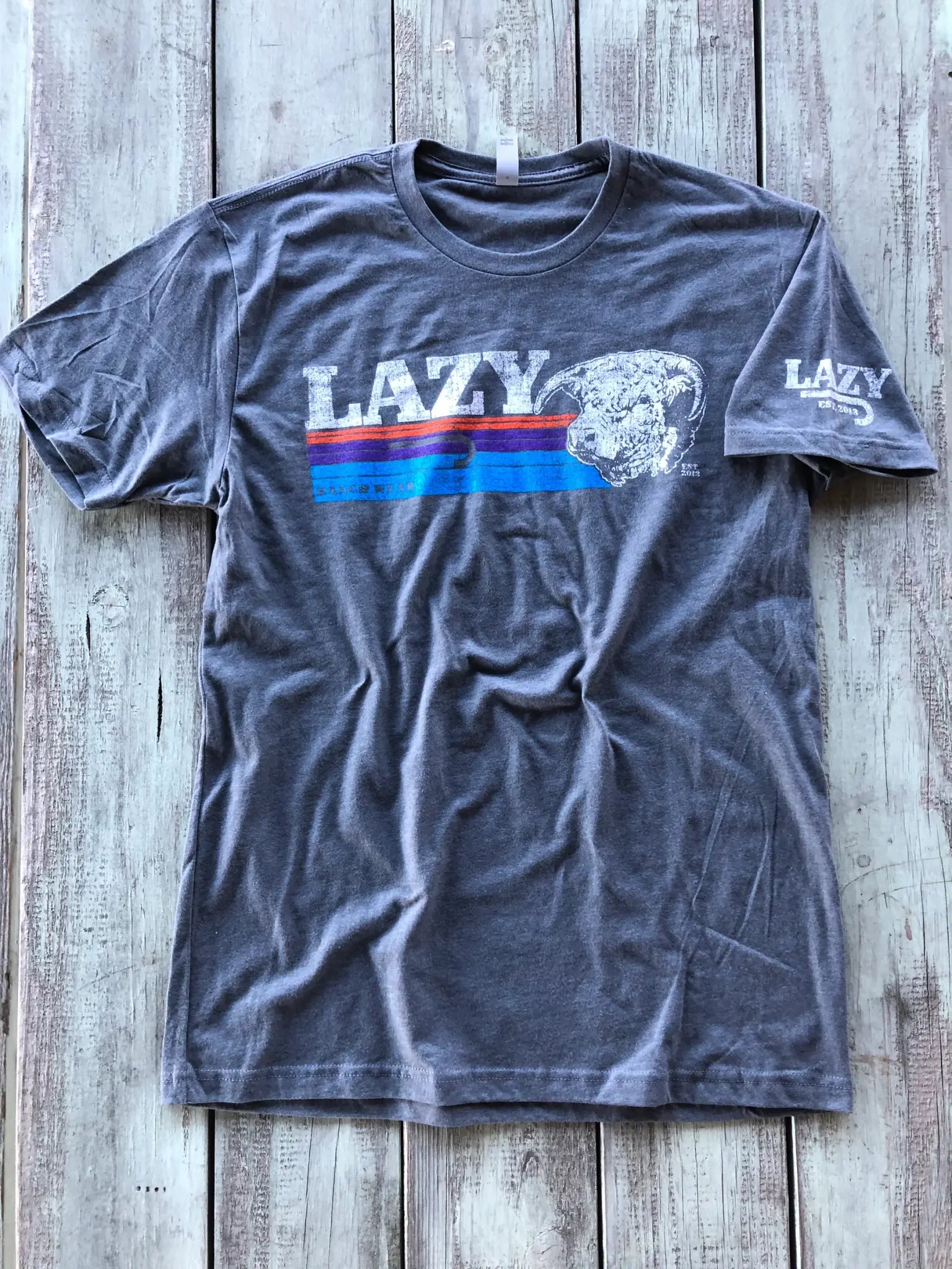 Lazy J Ranch Wear Sunset Tee.