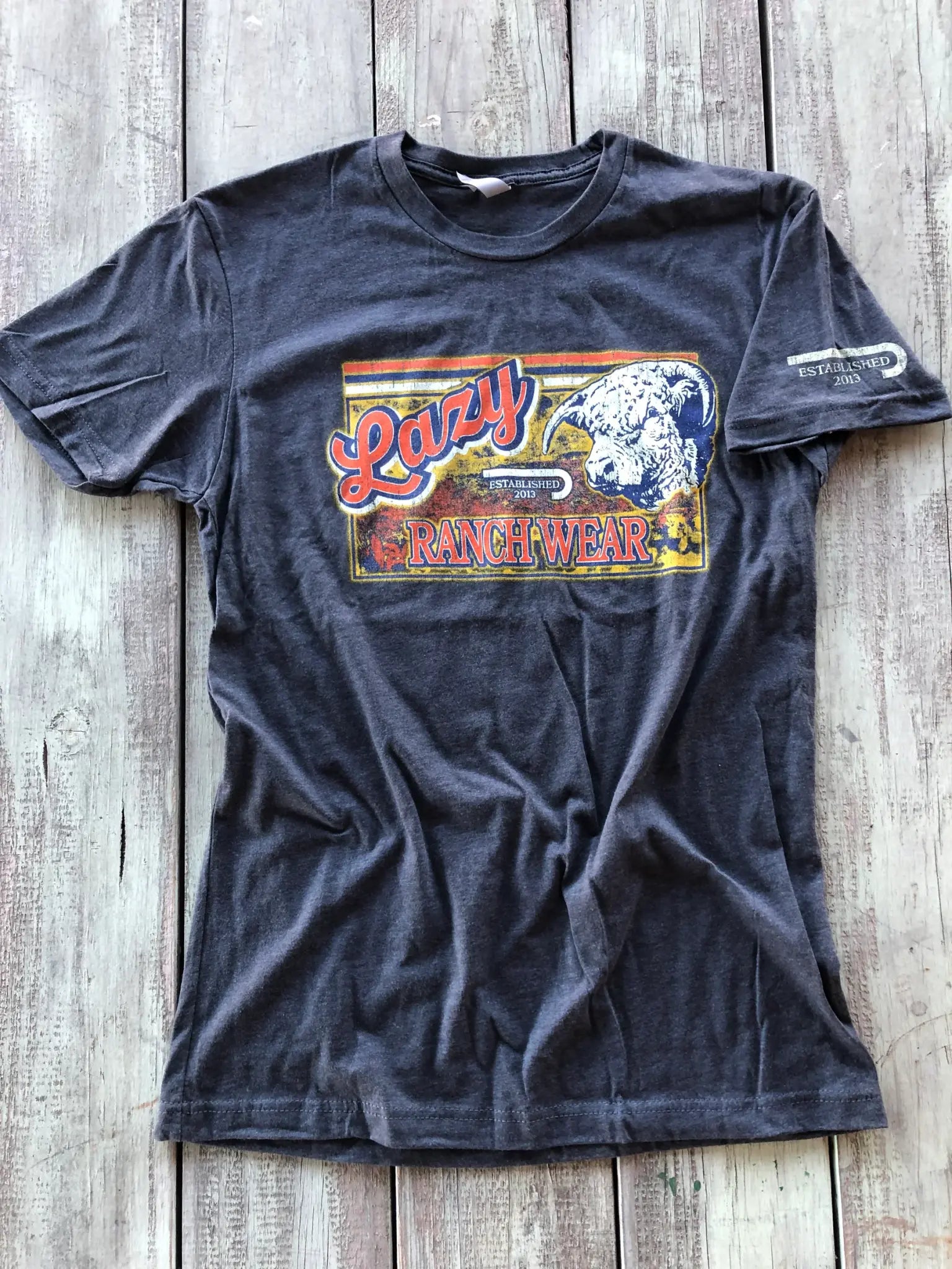 Lazy J Ranch Wear Retro T-Shirt.