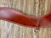 Berlin Chestnut Leather Steer Tripping Collar