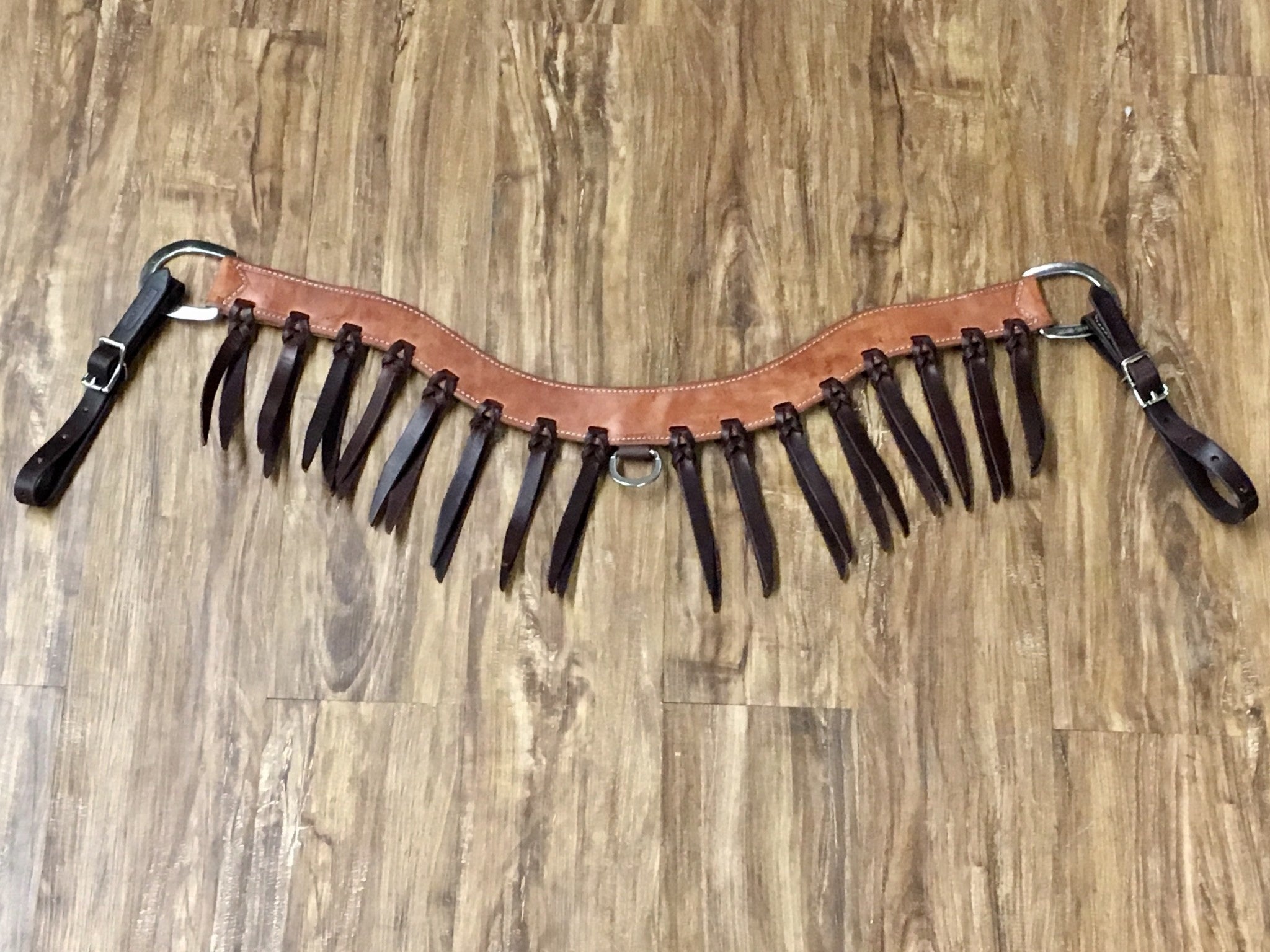 Martin Fringed Steer Tripping Collar.