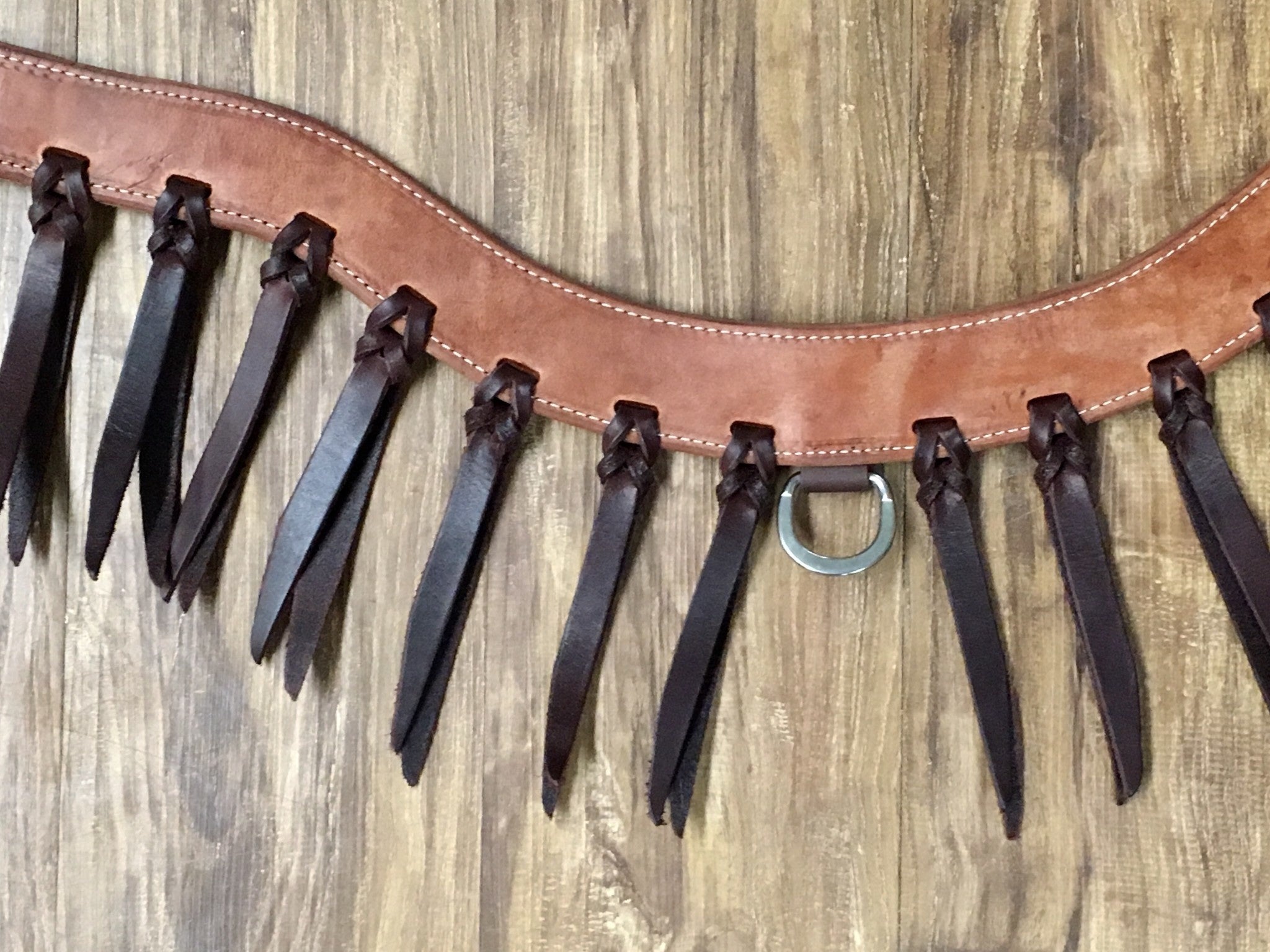 Martin Fringed Steer Tripping Collar.